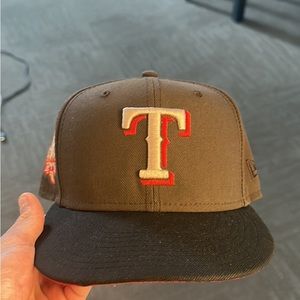 Texas Rangers 40th Anniversary Cooperstown Hat